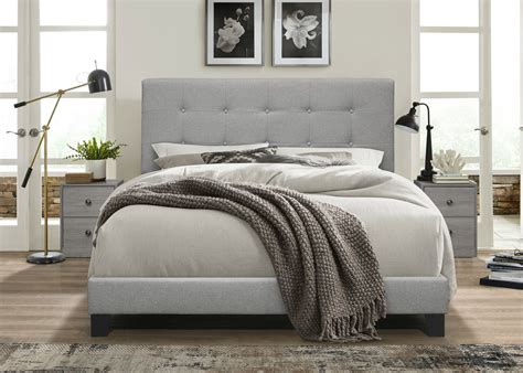 Complete your bedroom look with the Charlidh upholstered wood wall bed set, weathered gray. . Abdiel upholstered 3 piece bedroom set andover mills bed